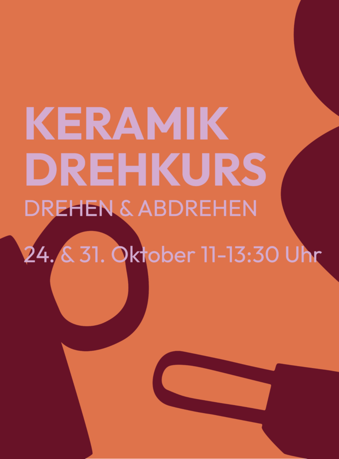 Keramik Drehkurs<br>24. & 31.10.<br>11:00-13:30 Uhr